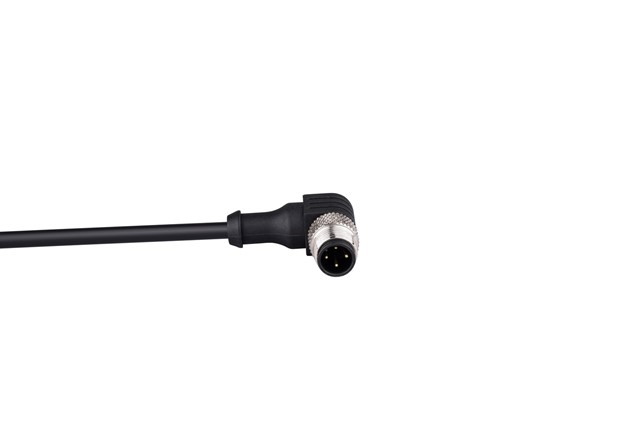 PVC Cable 2m M12*4 Male 90 Degree M12 Connector Cable